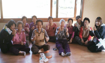 경로당 순회홍보 공명선거 캠페인