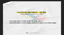 [카드뉴스] 사전투표제도 합헌!