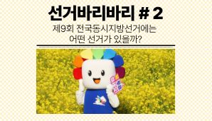"선거바리바리#2" 지방선거에는 어떤선거가 있을까?