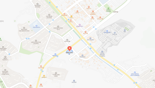 만세구선거관리위원회 약도 - 자세한 위치는 아래의 내용을 참고하세요.